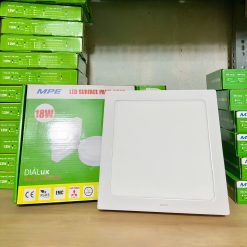 Đèn LED Panel ốp nổi nhôm mặt vuông 18W ánh sáng vàng SSPL-18V MPE