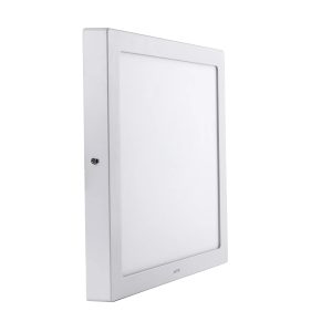 Đèn LED Panel ốp nổi nhôm mặt vuông 24W ánh sáng vàng SSPL-24V MPE