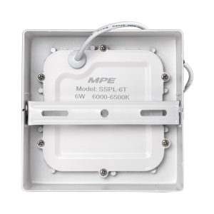 Đèn LED Panel ốp nổi nhôm mặt vuông 6W ánh sáng trắng SSPL-6T MPE