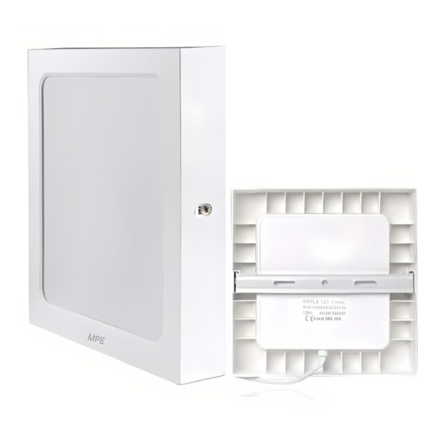 Đèn LED Panel ốp nổi nhựa mặt vuông 18W đổi màu SSPL2-18/3C MPE