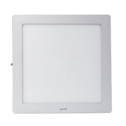 Đèn LED Panel ốp nổi nhựa mặt vuông 24W ánh sáng vàng SSPL2-24V MPE