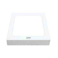Đèn LED Panel ốp nổi nhựa mặt vuông 24W ánh sáng vàng SSPL2-24V MPE