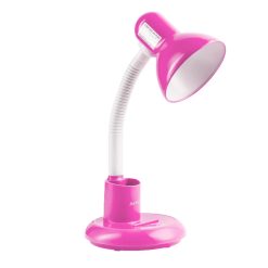 Đèn bàn học bảo vệ thị lực 5W tích hợp hộc để bút và giá đỡ điện thoại màu hồng ánh sáng trắng TL9-PK/5T MPE