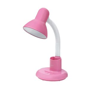 Đèn bàn học bảo vệ thị lực 5W tích hợp hộc để bút và giá đỡ điện thoại màu hồng ánh sáng trắng TL9-PK/5T MPE