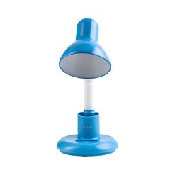 Đèn bàn học bảo vệ thị lực 5W tích hợp hộc để bút và giá đỡ điện thoại màu xanh ánh sáng vàng TL9-BL/5V MPE