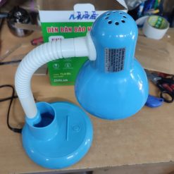 Đèn bàn học bảo vệ thị lực 5W tích hợp hộc để bút và giá đỡ điện thoại màu xanh ánh sáng vàng TL9-BL/5V MPE