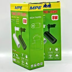 Đèn led chiếu điểm gắn ray màu đen 8W ánh sáng trung tính TSLB2-8N MPE