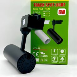 Đèn led chiếu điểm gắn ray màu đen 8W ánh sáng trung tính TSLB2-8N MPE