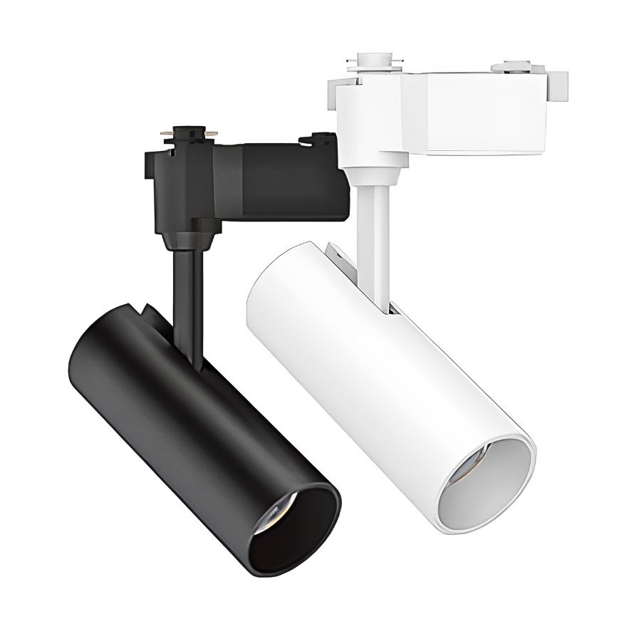 Đèn led chiếu điểm gắn ray màu trắng 8W ánh sáng vàng TSL2-8V MPE
