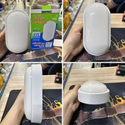 Đèn led downlight ốp nổi oval 6W đổi 3 màu BHO-6 MPE