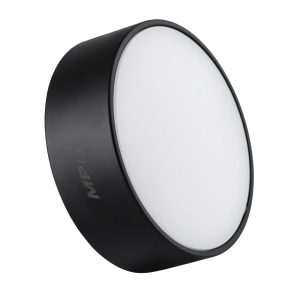 Đèn led downlight ốp nổi tràn viền đen 16W ánh sáng vàng SRDLB-16V MPE
