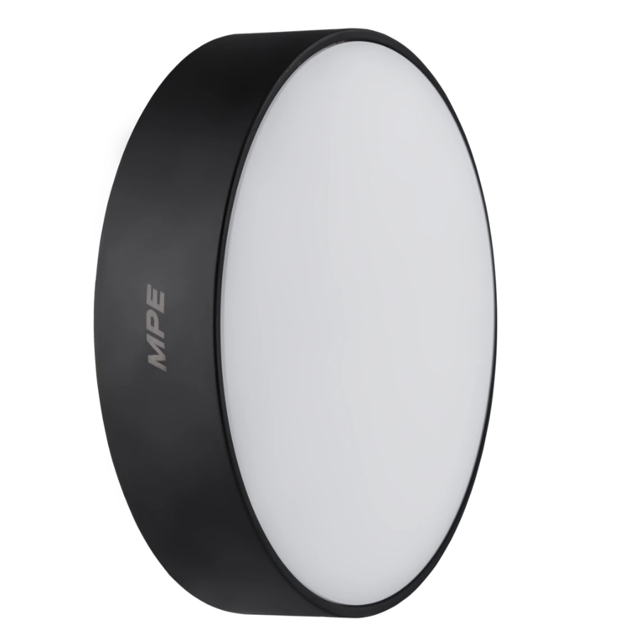 Đèn led downlight ốp nổi tràn viền đen 24W ánh sáng vàng SRDLB-24V MPE