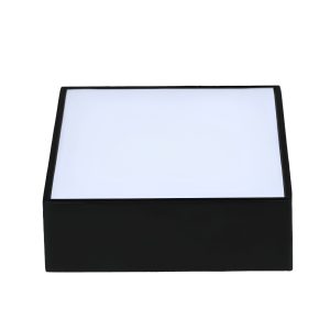 Đèn led downlight ốp nổi tràn viền đen mặt vuông 16W ánh sáng trung tính SSDLB-16N MPE
