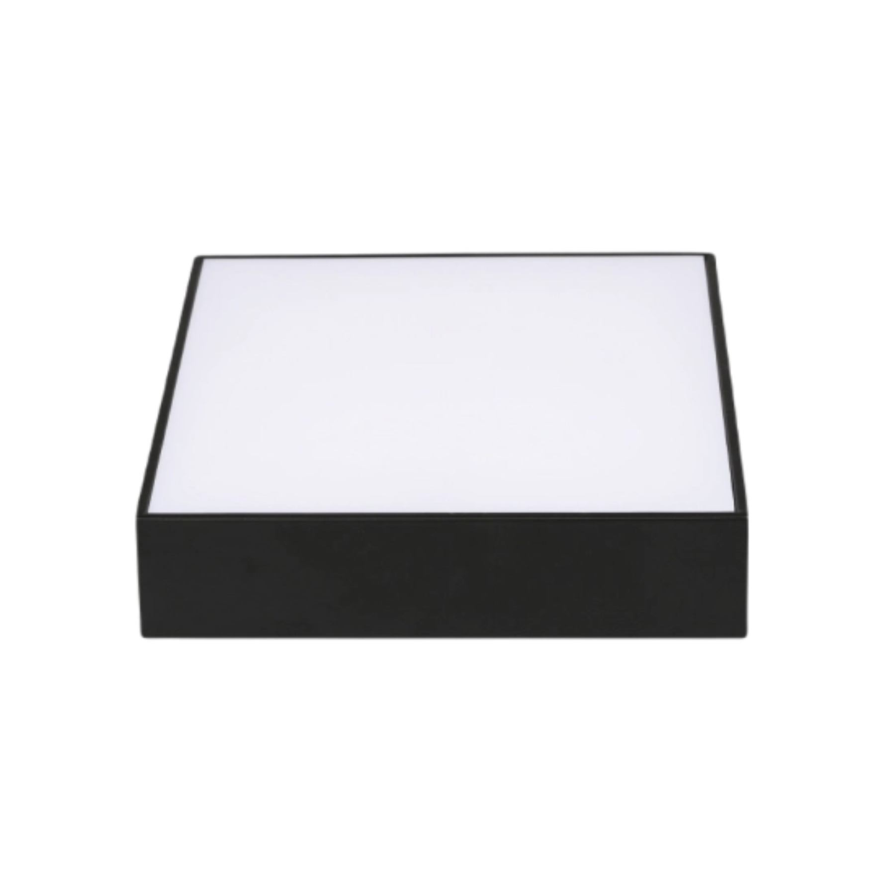 Đèn led downlight ốp nổi tràn viền đen mặt vuông 24W đổi màu SSDLB-24/3C MPE