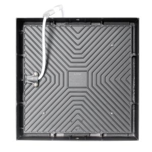 Đèn led downlight ốp nổi tràn viền đen mặt vuông 32W đổi màu SSDLB-32/3C MPE