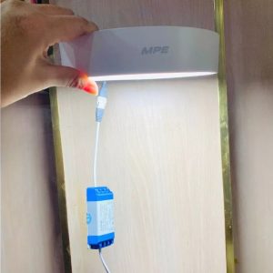 Đèn led downlight ốp nổi tràn viền trắng 16W ánh sáng vàng SRDL-16V MPE