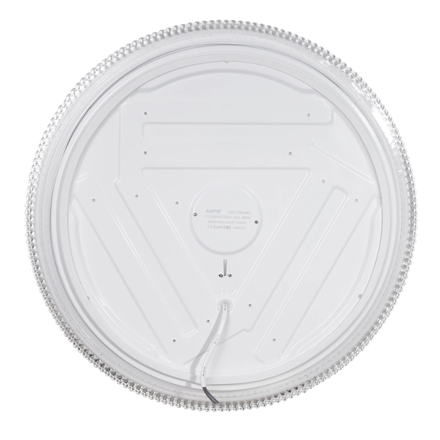 Đèn led ốp nổi trang trí mặt tròn 30W - 3 chế độ màu RCL-30/3C MPE
