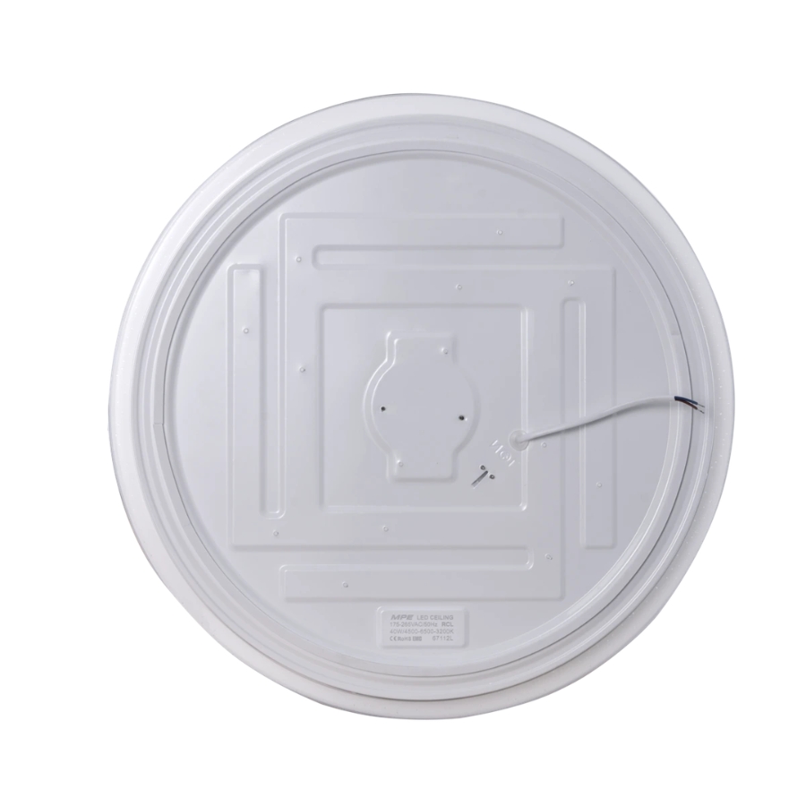 Đèn led ốp nổi trang trí mặt tròn 40W - 3 chế độ màu RCL-40/3C MPE
