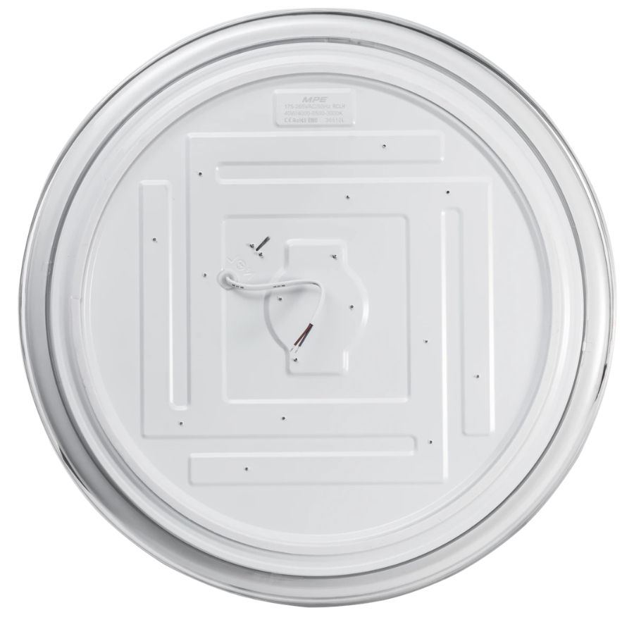 Đèn led ốp nổi trang trí mặt tròn 40W - 3 chế độ màu RCLH-40/3C MPE