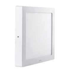 Đèn led panel ốp nổi nhôm mặt vuông điều chỉnh độ sáng 18W ánh sáng vàng SSPL-18V/DIM MPE