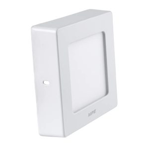 Đèn led panel ốp nổi nhôm mặt vuông điều chỉnh độ sáng 6W ánh sáng vàng SSPL-6V/DIM MPE