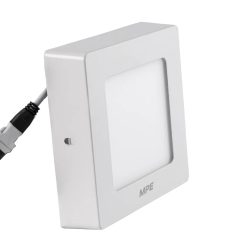 Đèn led panel ốp nổi nhôm mặt vuông điều chỉnh độ sáng 6W ánh sáng vàng SSPL-6V/DIM MPE