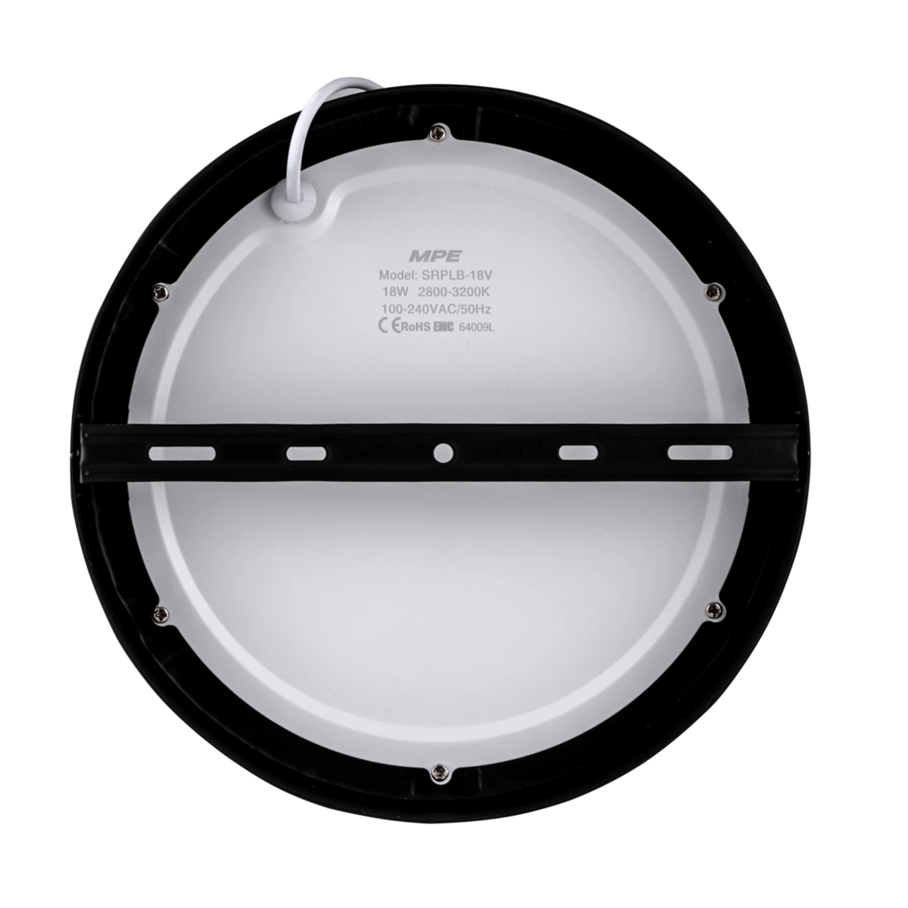 Đèn led panel ốp nổi nhôm thân đen 18W đổi màu SRPLB-18/3C MPE
