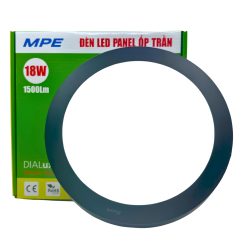 Đèn led panel ốp nổi nhôm thân đen 18W đổi màu SRPLB-18/3C MPE