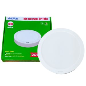 Đèn led panel ốp nổi nhựa 18W ánh sáng trắng SRPL2-18T MPE