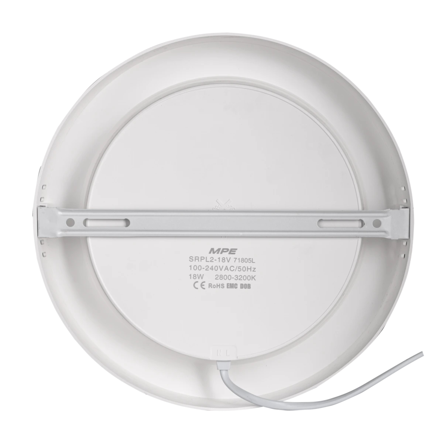 Đèn led panel ốp nổi nhựa 18W ánh sáng trắng SRPL2-18T MPE