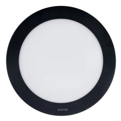 Đèn led panel ốp nổi nhựa thân đen 12W ánh sáng trắng SRPLB2-12T MPE