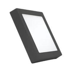 Đèn led panel ốp nổi nhựa thân đen mặt vuông 18W ánh sáng trắng SSPLB2-18T MPE