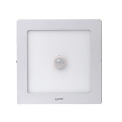 Đèn led panel ốp trần cảm biến chuyển động mặt vuông 12W SSPL-12T/MS MPE
