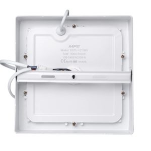 Đèn led panel ốp trần cảm biến chuyển động mặt vuông 12W SSPL-12T/MS MPE