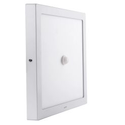 Đèn led panel ốp trần cảm biến chuyển động mặt vuông 24W SSPL-24T/MS MPE