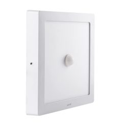 Đèn led panel ốp trần cảm biến chuyển động mặt vuông 18W SSPL-18T/MS MPE