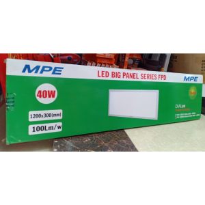 Đèn led tấm loại lớn 1200x300mm tích hợp driver 40W ánh sáng trung tính FPD-12030N MPE