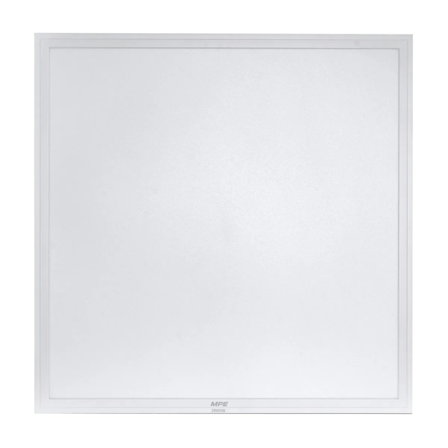Đèn led tấm loại lớn 600x600mm tích hợp driver 40W ánh sáng trắng FPD3-6060/40T MPE