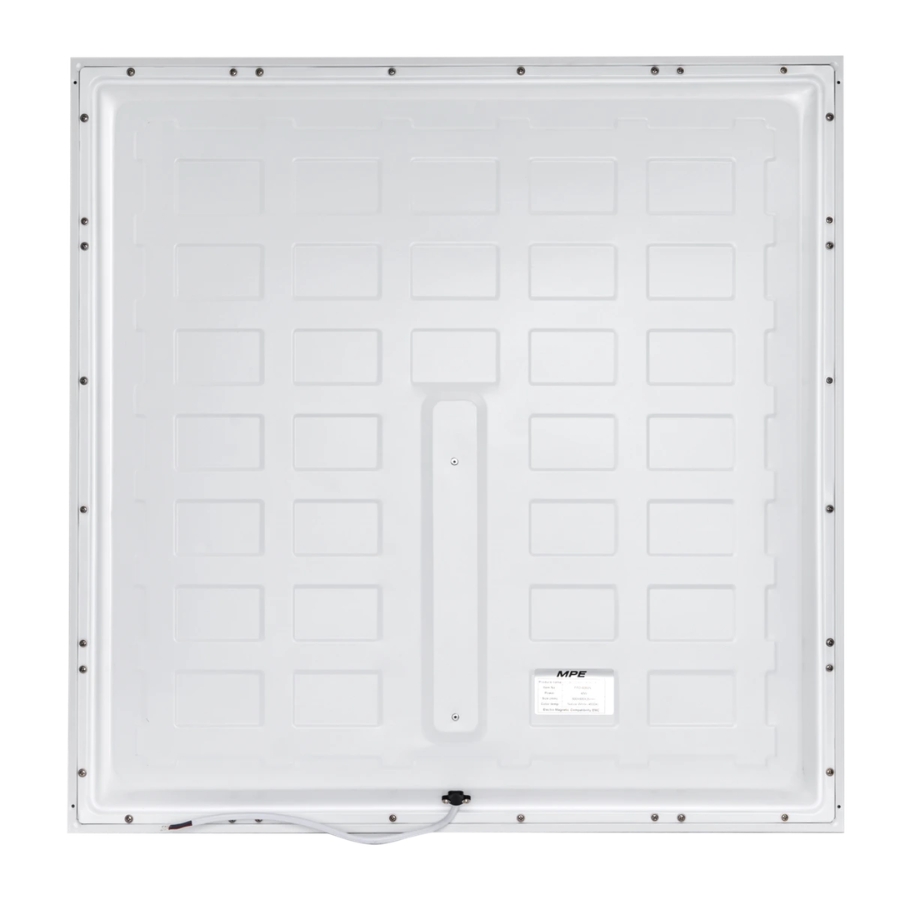 Đèn led tấm panel loại lớn 600x600mm tích hợp driver 40W ánh sáng trung tính FPD-6060N MPE