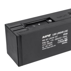 Đèn led thanh điểm nối có đèn thân đen 19W ánh sáng trắng LNCB-19T MPE
