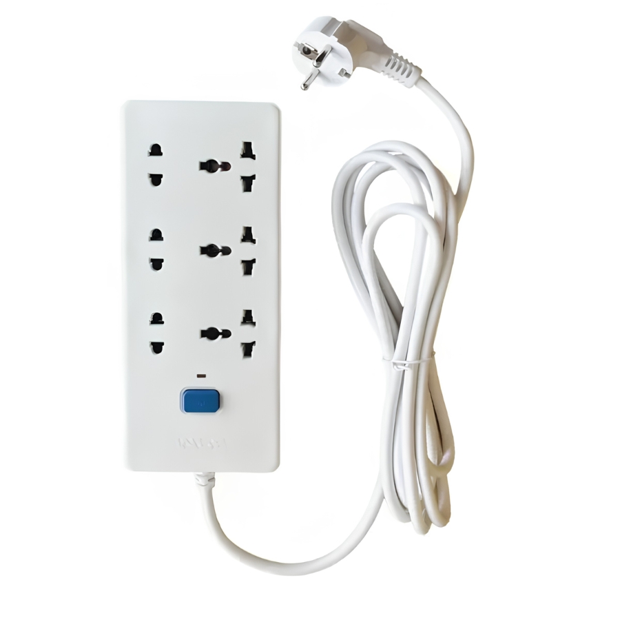 Ổ cắm di động 3 ổ cắm đa năng 3 ổ cắm 2 chấu dài 3m AM6S MPE