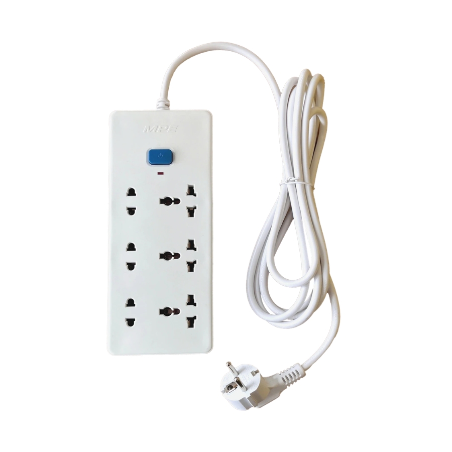 Ổ cắm di động 3 ổ cắm đa năng 3 ổ cắm 2 chấu dài 3m AM6S MPE