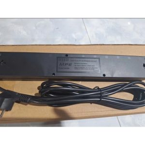 Ổ cắm di động 5 ổ cắm đơn đa năng màu đen AM5SB MPE