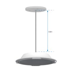 Phụ kiện gắn treo cho đèn ốp trần MCL-15/3C - cáp treo dài 0.8m PKTCL-15 MPE