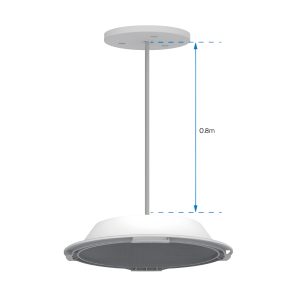 Phụ kiện gắn treo cho đèn ốp trần MCL-20/3C - cáp treo dài 0.8m PKTCL-20 MPE