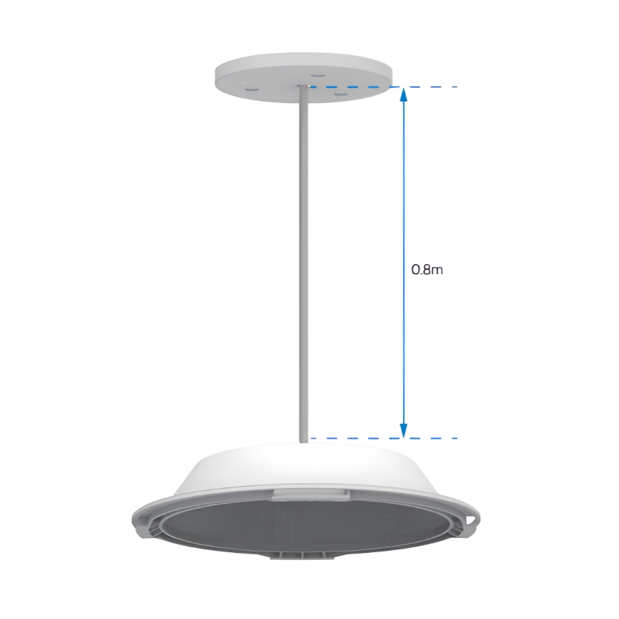 Phụ kiện gắn treo cho đèn ốp trần MCL-20/3C - cáp treo dài 0.8m PKTCL-20 MPE