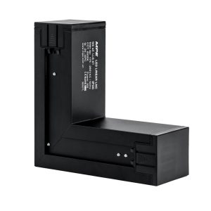 Phụ kiện thanh nối L thân màu đen có đèn 8W ánh sáng trung tính dùng cho Seri LNC mã LLB-8N MPE