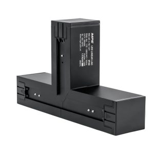 Phụ kiện thanh nối T thân màu đen có đèn 12W ánh sáng trắng dùng cho Seri LNC mã LTB-12T MPE