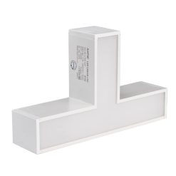 Phụ kiện thanh nối T thân màu trắng có đèn 12W ánh sáng trung tính dùng cho Seri LNC mã LTW-12N MPE