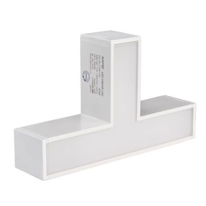 Phụ kiện thanh nối T thân màu trắng có đèn 12W ánh sáng trung tính dùng cho Seri LNC mã LTW-12N MPE